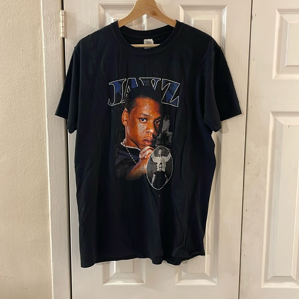 Jay-Z x Rocafella T Shirt Size large in black